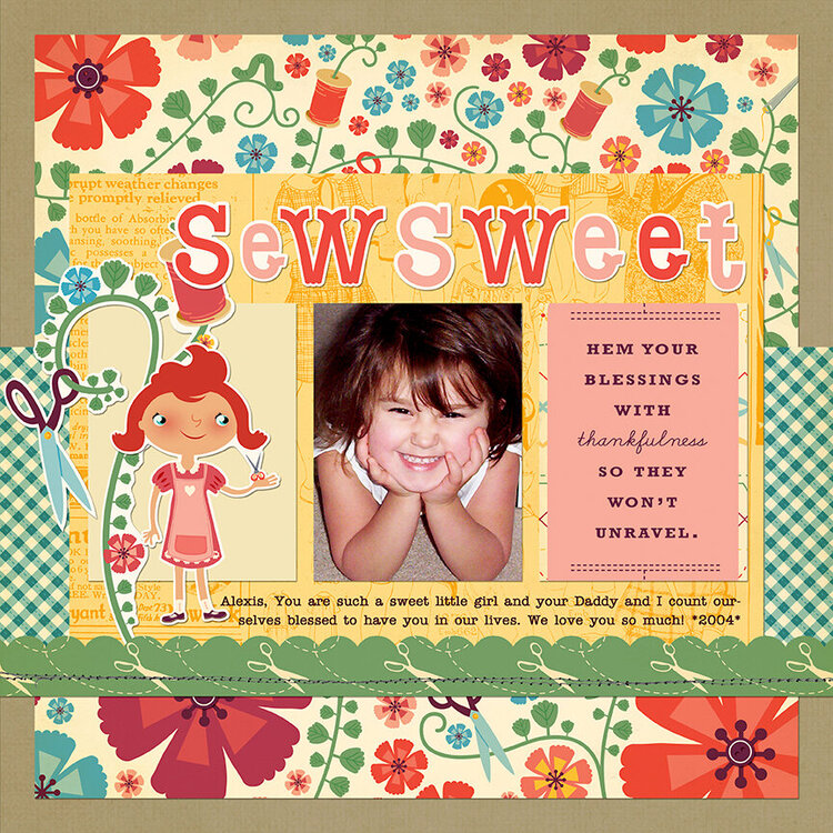 Sew Sweet (Jessica Sprague/Cosmo Cricket)