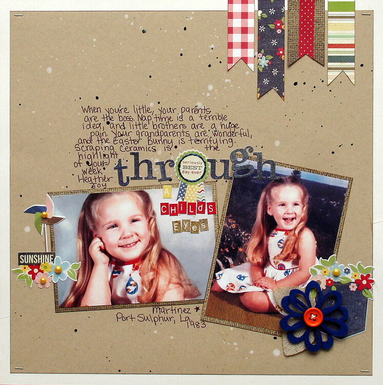 Through A Child's Eyes (Scraptastic Club)