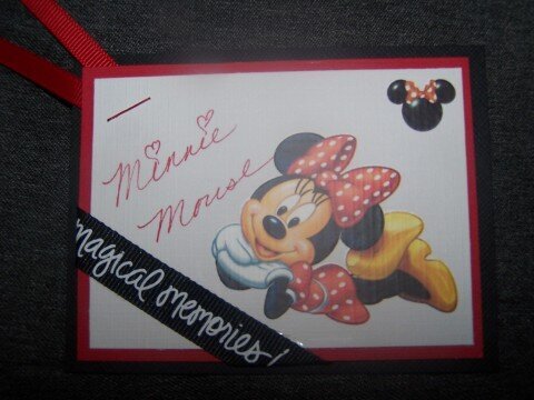 ALTERED SIGN &amp;quot;MINNIE MOUSE&amp;quot;