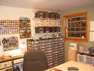 My new and improved scrap room