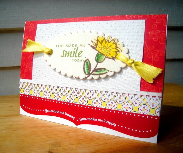 Smile Dandelion Card