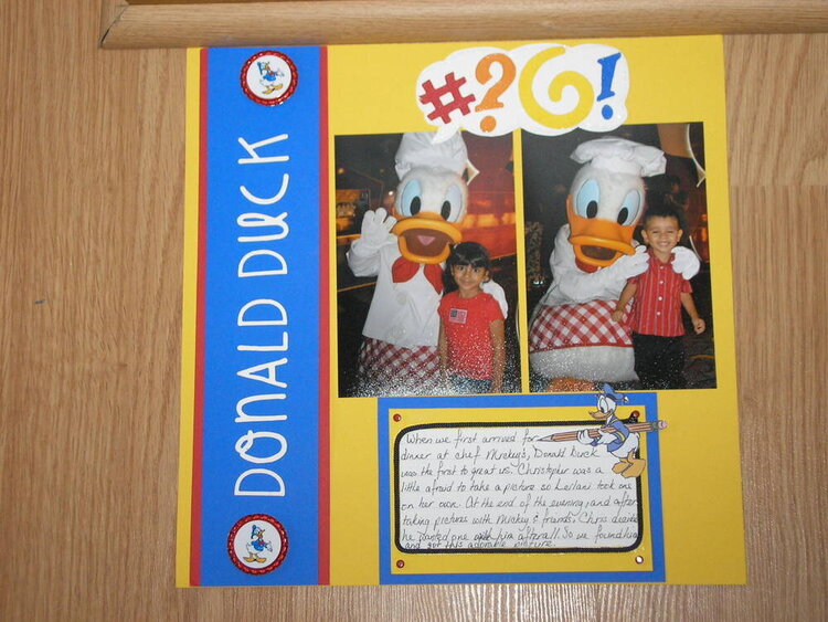 Disney Trip- Donald Duck