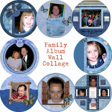 Family Wall Collage Part 1
