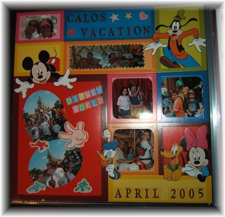 Calos Family Disney Trip - April 2005