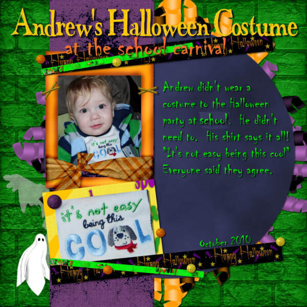 Andrews halloween costume