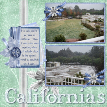 California&#039;s Winter Wonderland pg 1