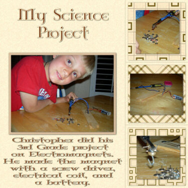 Christopher&#039;s Science Project