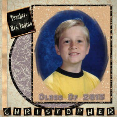 Christopher&#039;s School Picture 2006-2007