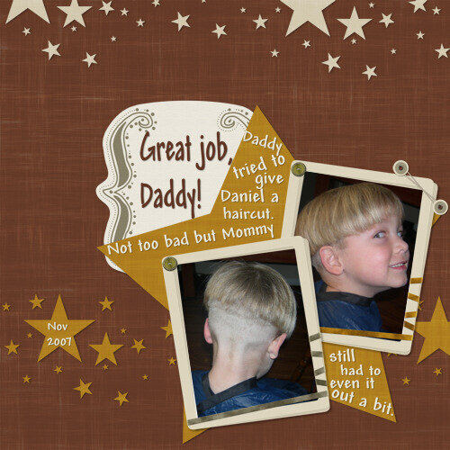 Daddy Cuts Hair?