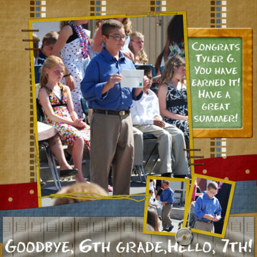Goodbye, 6th Grade!