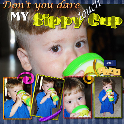 Don&#039;t you dare Touch my Sippy Cup!