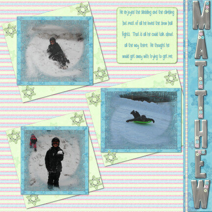 Snowball Man-Matthew