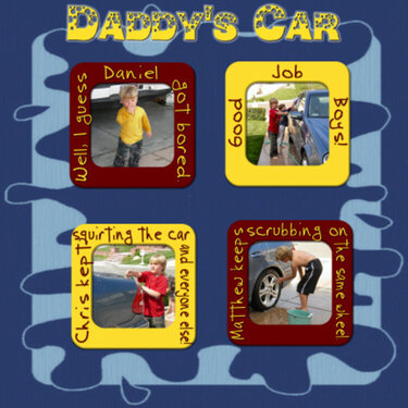 Washing Daddy&#039;s Car #2