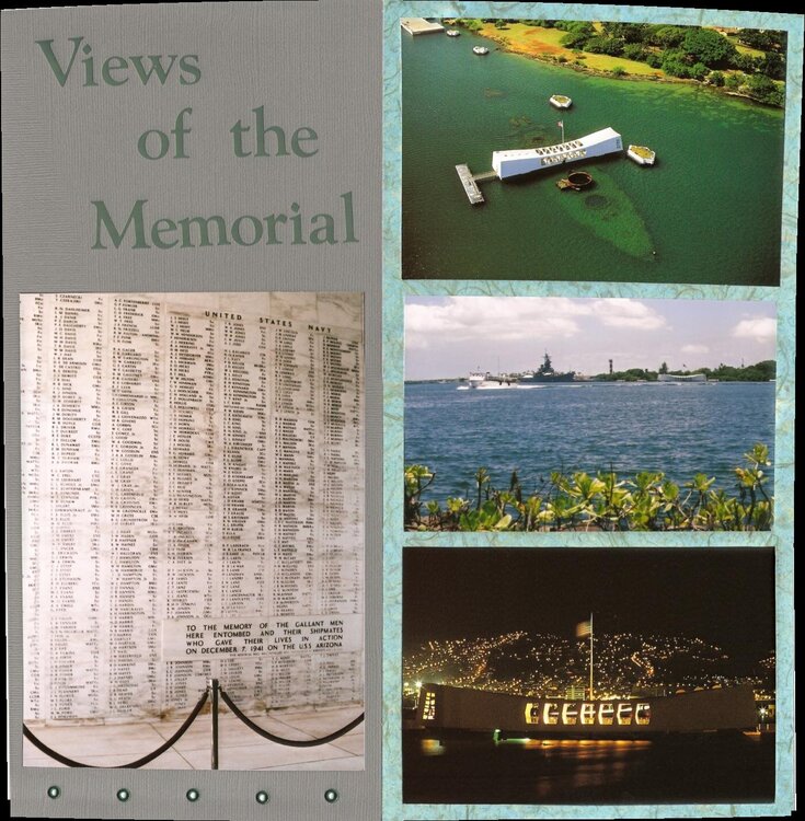 Views of the Memorial