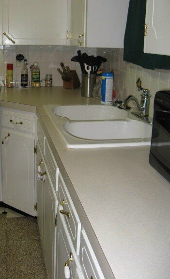 July 14--clutter free counter tops!