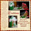 David's Christmas Gingerbread House