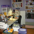 My desk area
