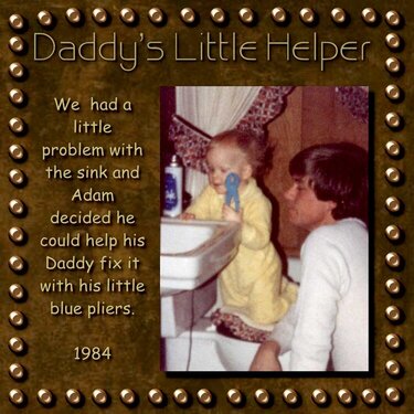 Daddy&#039;s little helper
