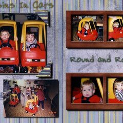 Three Cousins in cars revised
