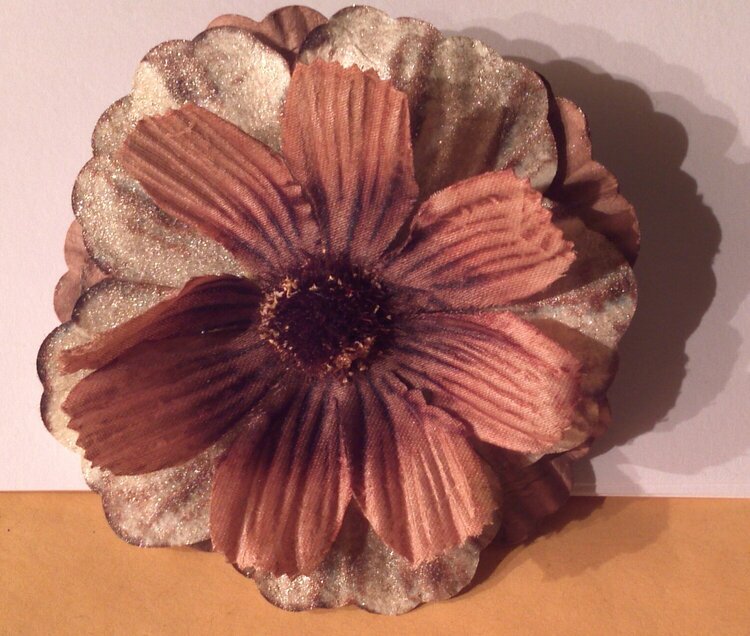 brown flower