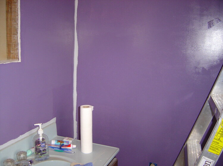 My sb.com purple bathroom!