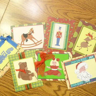 Christmas cards for the grandkids