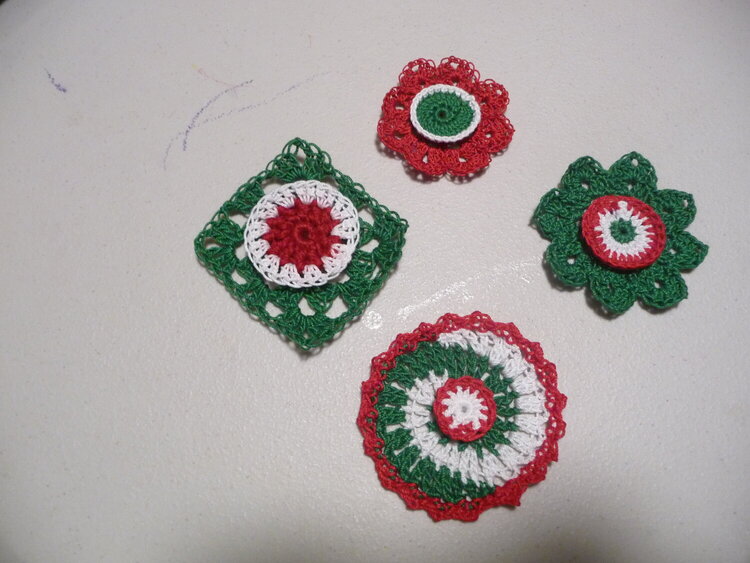 Christmas crochetings