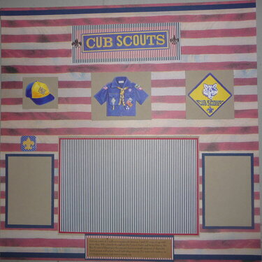 Garret&#039;s Cub Scout pg.