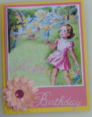 Ivy&#039;s fairies bday card 2013