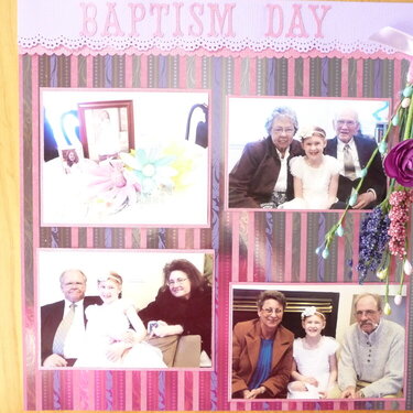 Madysen&#039;s baptism day