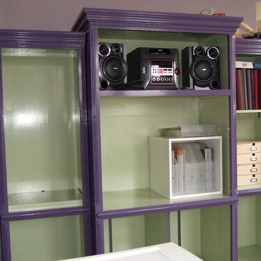 Repainted cabinet