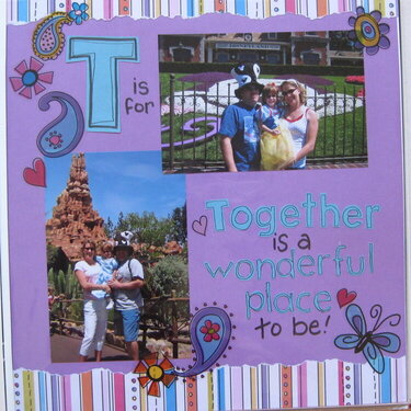 T is for Together is a Wonderful Place to Be