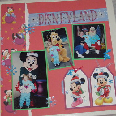 Winter Fun in Disneyland  pg1