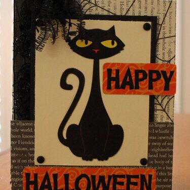 Cover of Halloween Card