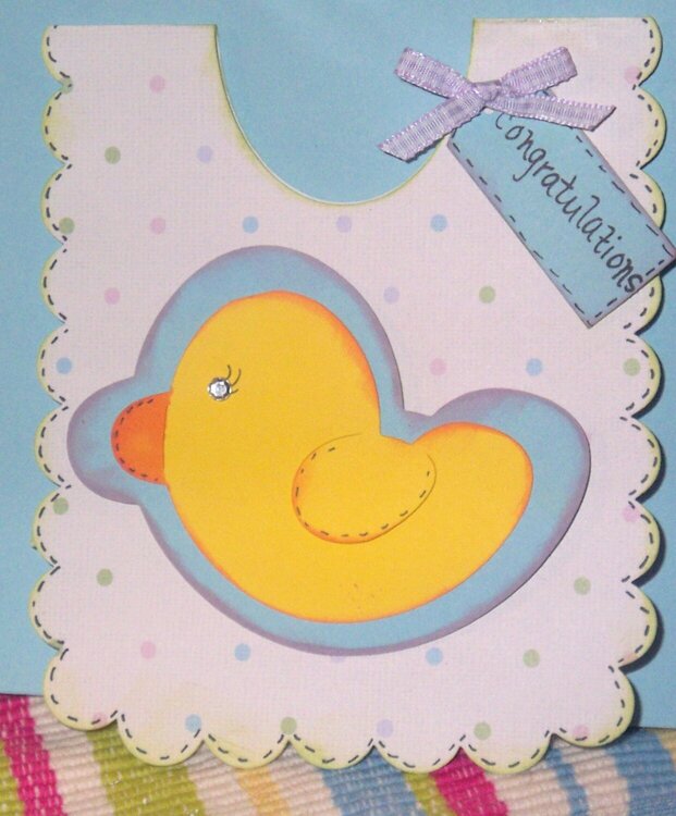 Baby Ducky Card