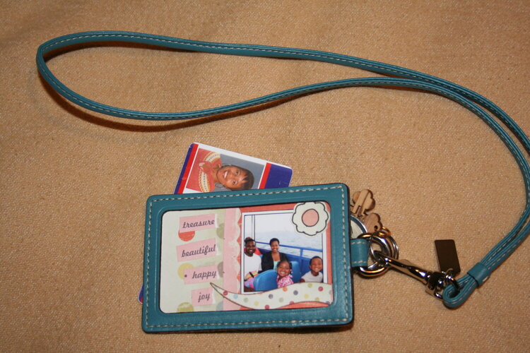 Coach Badge Holder