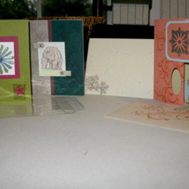 Three Stampin&#039; Up cards