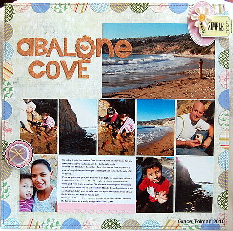 Abalone Cove *Crazy Daisy april kit*
