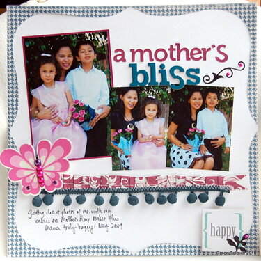 A mother&#039;s bliss *May Crazy Daisy kit*