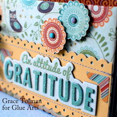 Attitude of Gratitude mini *Glue Arts* 2