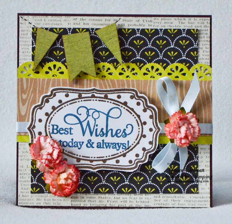 Best Wishes *Inspired by Stamping*
