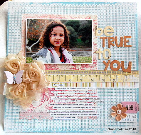 Be True to you *Crazy Daisy april kit*