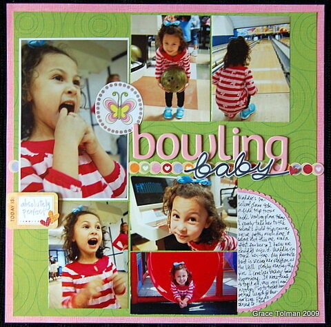 Bowling Baby *February Crazy Daisy kit*