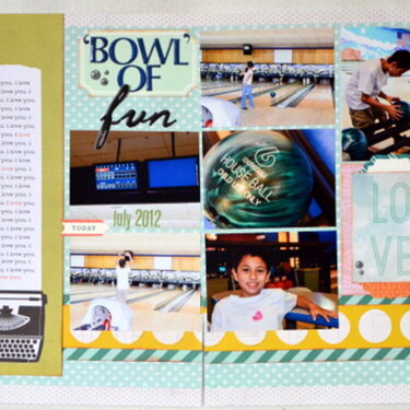 'Bowl' of fun layout