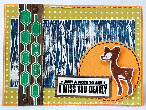 Miss you dearly *American Crafts*