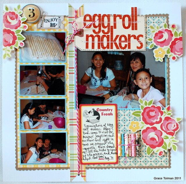 Egg Roll Makers *February Paper Bakery Add On kit*