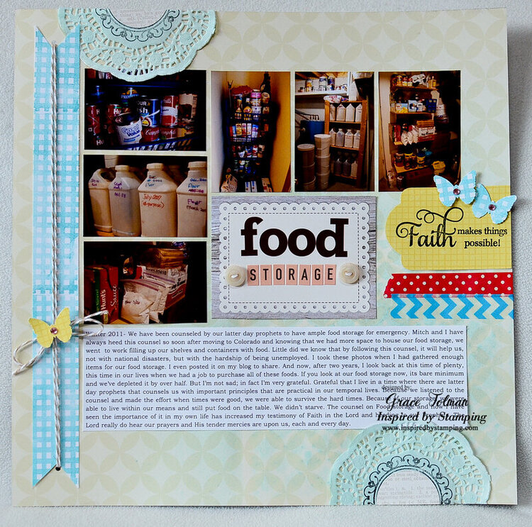 Food Storage *Inspired by Stamping*