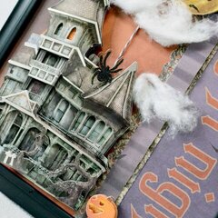 Fright Night Altered Frame *Paper House* 3