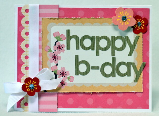 Happy Bday card *My Little Shoebox*