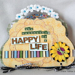 Happy life mini album*Clear Scraps*